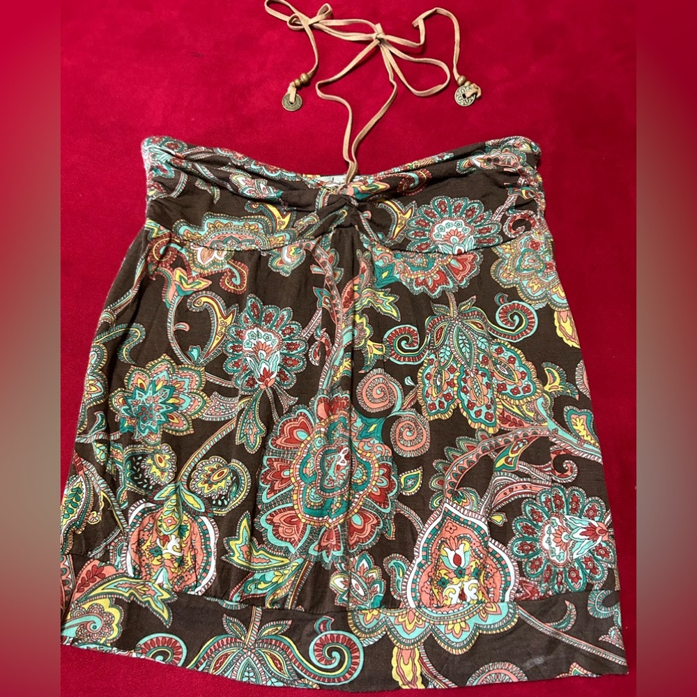 NWOT American Rag Multi Color Halter Top